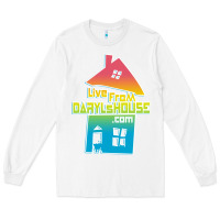 White live from daryl house Long Sleeve Tee - linhVisuals