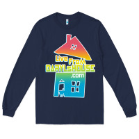 Navy live from daryl house Long Sleeve Tee - linhVisuals