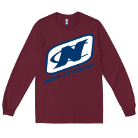Burgundy Nautique Boats Long Sleeve Tee - linhVisuals