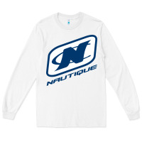 White Nautique Boats Long Sleeve Tee - linhVisuals