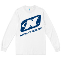 White Nautique Boats Long Sleeve Tee - linhVisuals