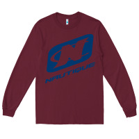 Burgundy Nautique Boats Long Sleeve Tee - linhVisuals