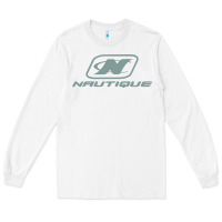 White Nautique Boats Long Sleeve Tee - linhVisuals