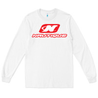 White Nautique Boats Long Sleeve Tee - linhVisuals