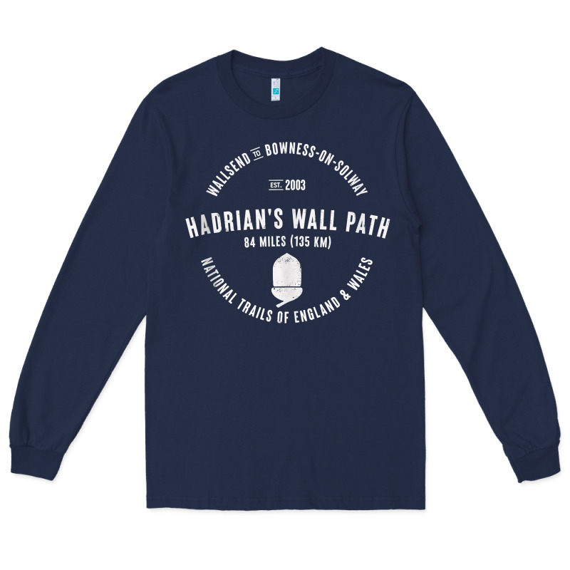 Hadrians Wall Path England Wales Hikes Tank Top Long Sleeve Tee by linhVisuals | Teevron