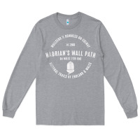 Heather Grey hadrians wall path england wales hikes tank top Long Sleeve Tee - linhVisuals