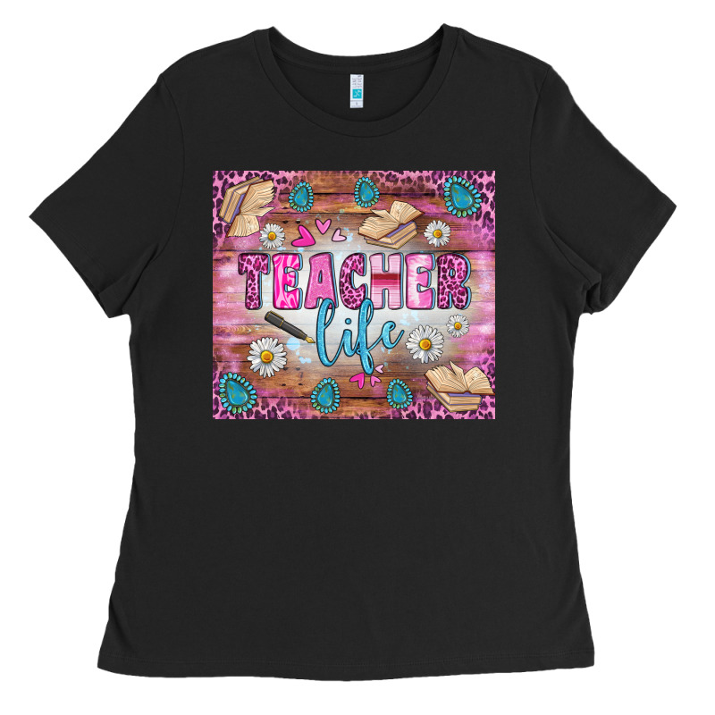 Teacher Life Tumbler Ladies Tee by BundleAndBundleShop | Teevron