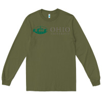 Army Green The ohio university Long Sleeve Tee - linhVisuals