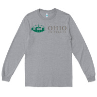 Heather Grey The ohio university Long Sleeve Tee - linhVisuals