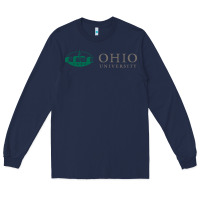 Navy The ohio university Long Sleeve Tee - linhVisuals