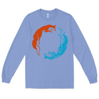 Colony Blue spirit of the north Long Sleeve Tee - linhVisuals