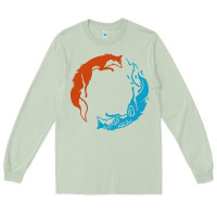 Matcha spirit of the north Long Sleeve Tee - linhVisuals