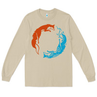 Mushroom spirit of the north Long Sleeve Tee - linhVisuals