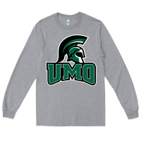 Heather Grey university of mount olive trojan Long Sleeve Tee - linhVisuals