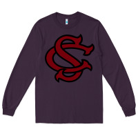 Plum usc baseball Long Sleeve Tee - linhVisuals