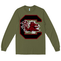 Army Green the gamecocks athletics Long Sleeve Tee - linhVisuals