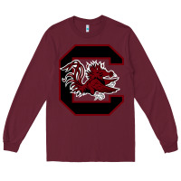 Burgundy the gamecocks athletics Long Sleeve Tee - linhVisuals