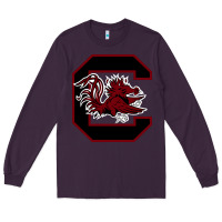 Plum the gamecocks athletics Long Sleeve Tee - linhVisuals