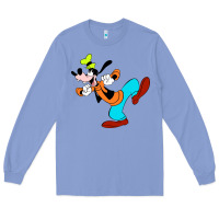 Colony Blue goofy Long Sleeve Tee - linhVisuals