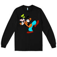 Black goofy Long Sleeve Tee - linhVisuals