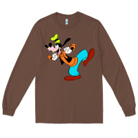 Chestnut goofy Long Sleeve Tee - linhVisuals