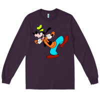 Plum goofy Long Sleeve Tee - linhVisuals