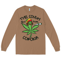 Toasted Coconut Funny Weed Leaf Long Sleeve Tee - linhVisuals
