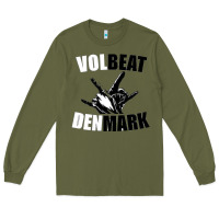 Army Green volbeat denmark Long Sleeve Tee - linhVisuals