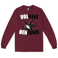 Burgundy volbeat denmark Long Sleeve Tee - linhVisuals