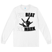 White volbeat denmark Long Sleeve Tee - linhVisuals