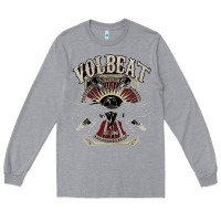 Heather Grey volbeat est.2001 Long Sleeve Tee - linhVisuals