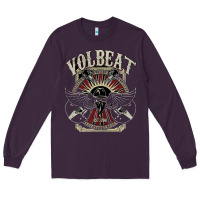 Plum volbeat est.2001 Long Sleeve Tee - linhVisuals