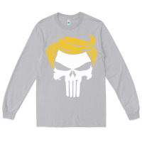 Moon Dust trump skull Long Sleeve Tee - linhVisuals