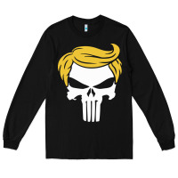 Trump Skull Long Sleeve Tee | Teevron