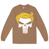 Toasted Coconut trump skull Long Sleeve Tee - linhVisuals
