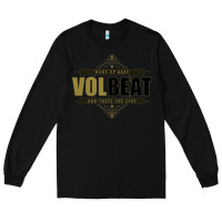 Black volbeat wake up baby Long Sleeve Tee - linhVisuals