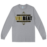 Heather Grey volbeat wake up baby Long Sleeve Tee - linhVisuals