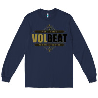 Navy volbeat wake up baby Long Sleeve Tee - linhVisuals