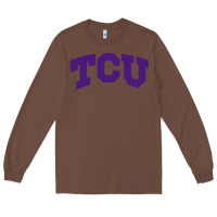 Chestnut Texas Christian University Long Sleeve Tee - linhVisuals