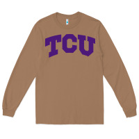 Toasted Coconut Texas Christian University Long Sleeve Tee - linhVisuals