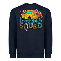 Navy transportation squad school bus Heavyweight Sweatshirt - Jasminsmagicworld