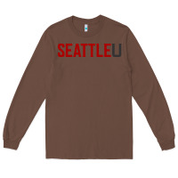 Chestnut Seattle University Long Sleeve Tee - linhVisuals