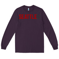 Plum Seattle University Long Sleeve Tee - linhVisuals
