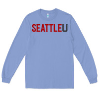 Colony Blue Seattle University Long Sleeve Tee - linhVisuals