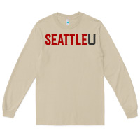Mushroom Seattle University Long Sleeve Tee - linhVisuals