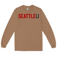 Toasted Coconut Seattle University Long Sleeve Tee - linhVisuals
