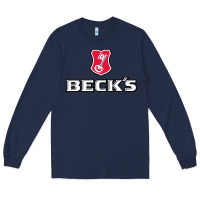 Navy we all are beck Long Sleeve Tee - linhVisuals