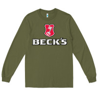Army Green we all are beck Long Sleeve Tee - linhVisuals