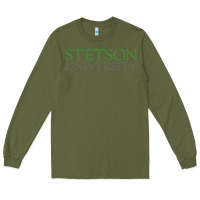 Army Green Stetson University Long Sleeve Tee - linhVisuals