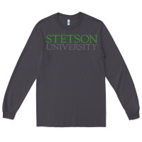 Smoke Stetson University Long Sleeve Tee - linhVisuals